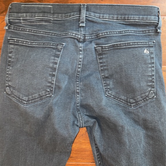 Rag & Bone Fit 1 Skinny Jeans Denim Blue Men's Size 30x32 Color ELM - Picture 5 of 8